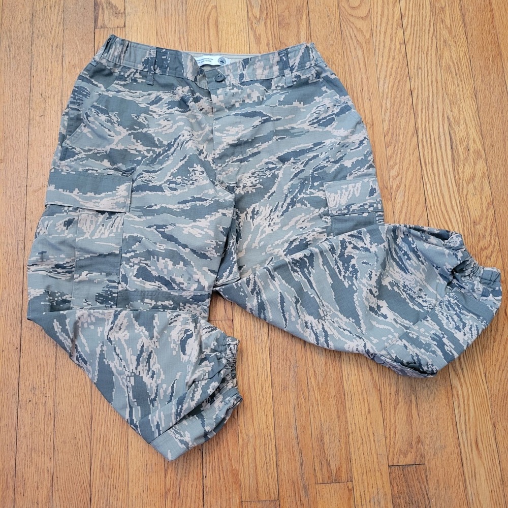 Propper 34XS Cargo Trousers Gray Digital Tiger Stripe Camo USAF ABU Utility Pant